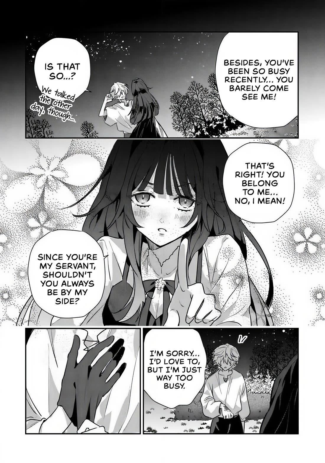 I Was Reincarnated as a Childhood Friend of the Last Boss Who Has Fallen Into the Darkness Chapter 3 page 11 - Chapter 3: The Final Boss's Gift
