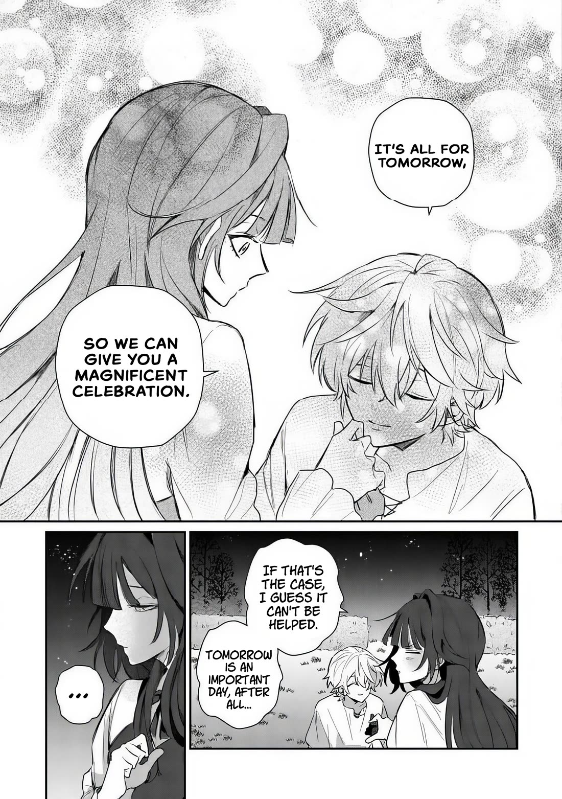 I Was Reincarnated as a Childhood Friend of the Last Boss Who Has Fallen Into the Darkness Chapter 3 page 12 - Chapter 3: The Final Boss's Gift