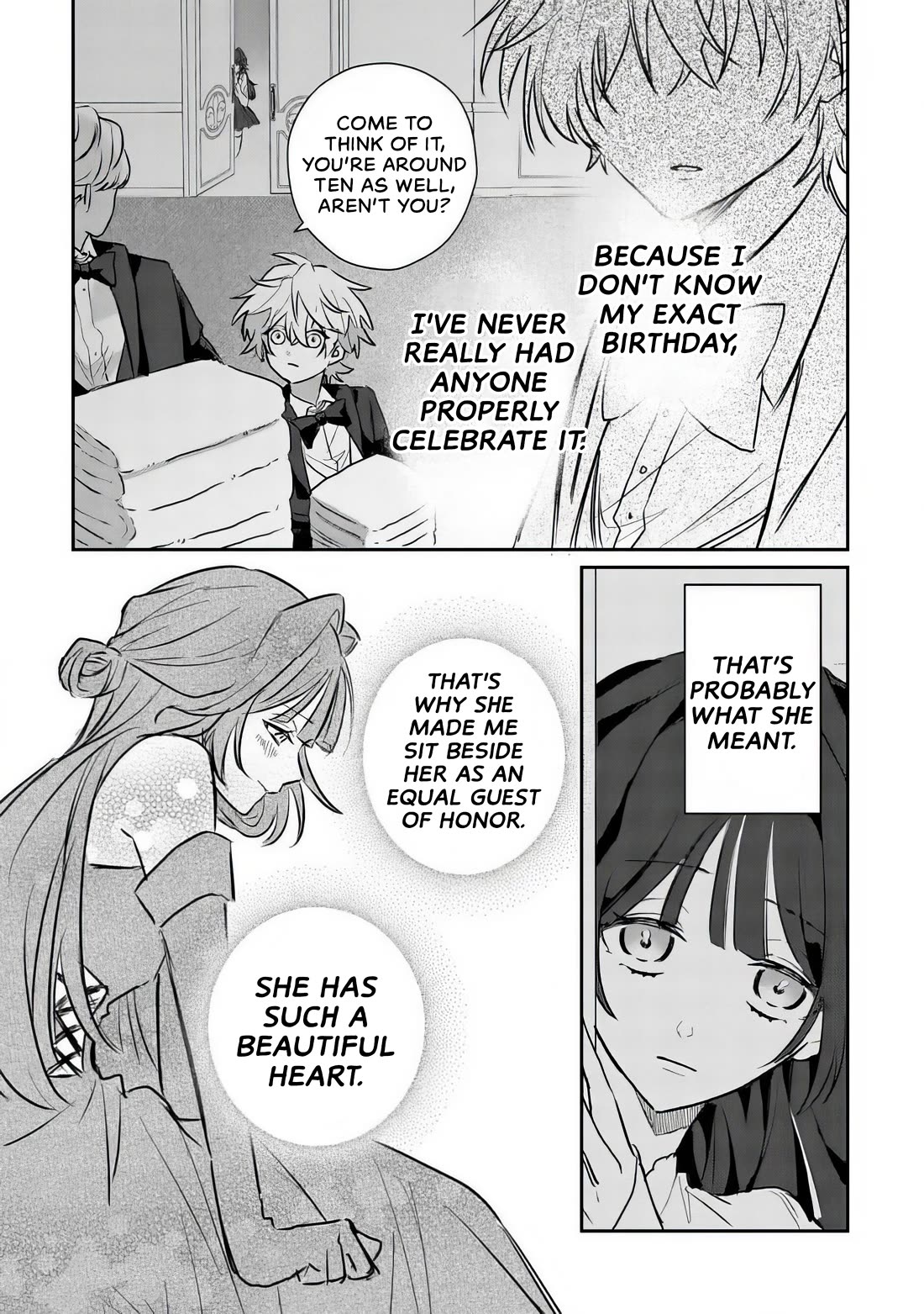 I Was Reincarnated as a Childhood Friend of the Last Boss Who Has Fallen Into the Darkness Chapter 3 page 25 - Chapter 3: The Final Boss's Gift