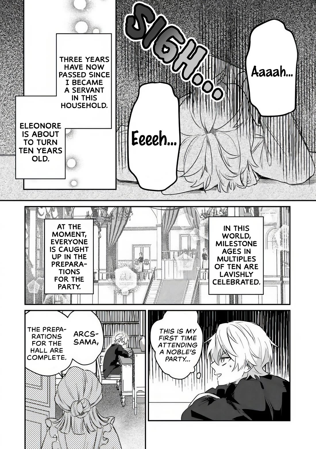 I Was Reincarnated as a Childhood Friend of the Last Boss Who Has Fallen Into the Darkness Chapter 3 page 3 - Chapter 3: The Final Boss's Gift