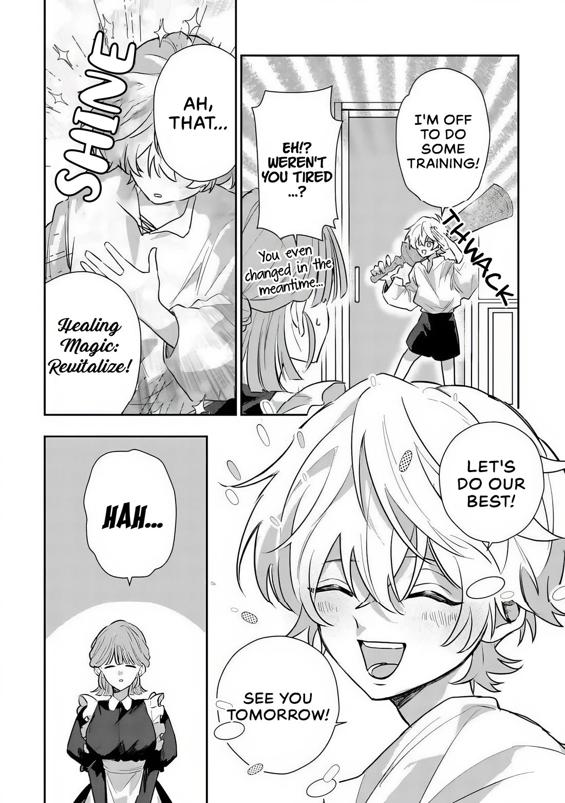 I Was Reincarnated as a Childhood Friend of the Last Boss Who Has Fallen Into the Darkness Chapter 3 page 7 - Chapter 3: The Final Boss's Gift