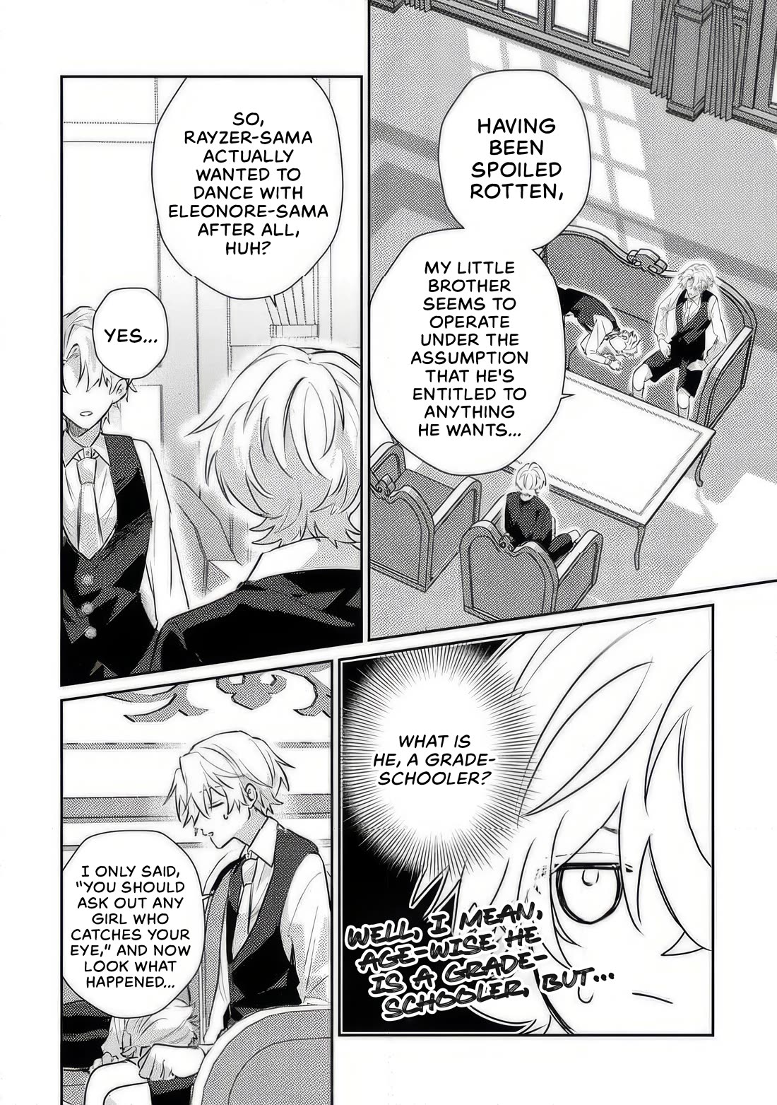 I Was Reincarnated as a Childhood Friend of the Last Boss Who Has Fallen Into the Darkness Chapter 4 page 19 - Chapter 4: The Final Boss's Crisis