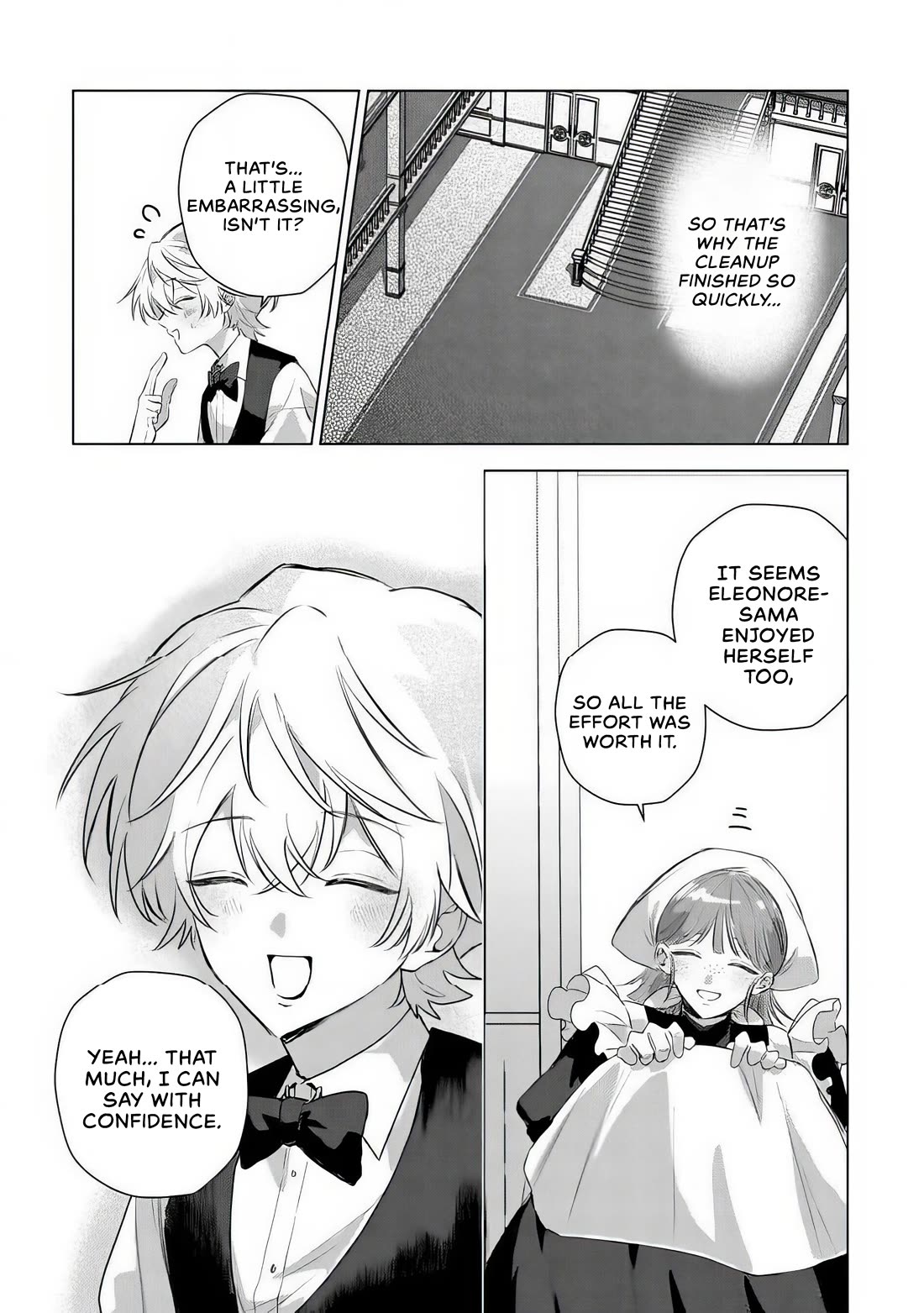 I Was Reincarnated as a Childhood Friend of the Last Boss Who Has Fallen Into the Darkness Chapter 5 page 14 - Chapter 5: The Final Boss's Invitation