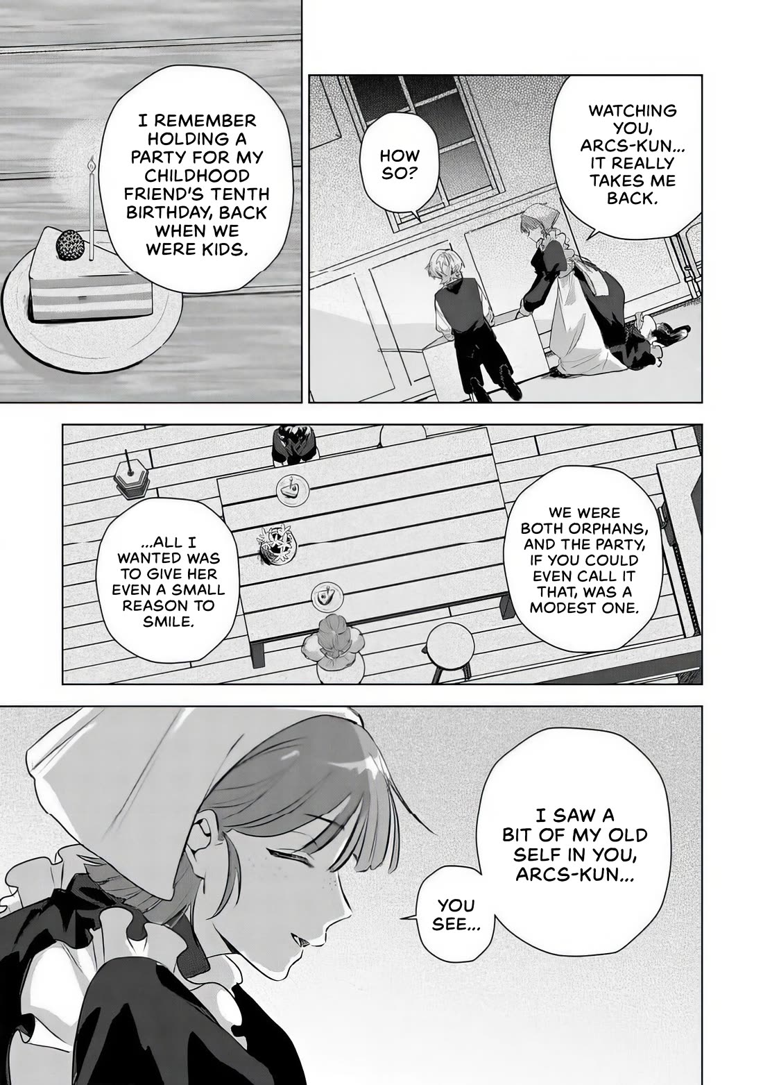 I Was Reincarnated as a Childhood Friend of the Last Boss Who Has Fallen Into the Darkness Chapter 5 page 15 - Chapter 5: The Final Boss's Invitation
