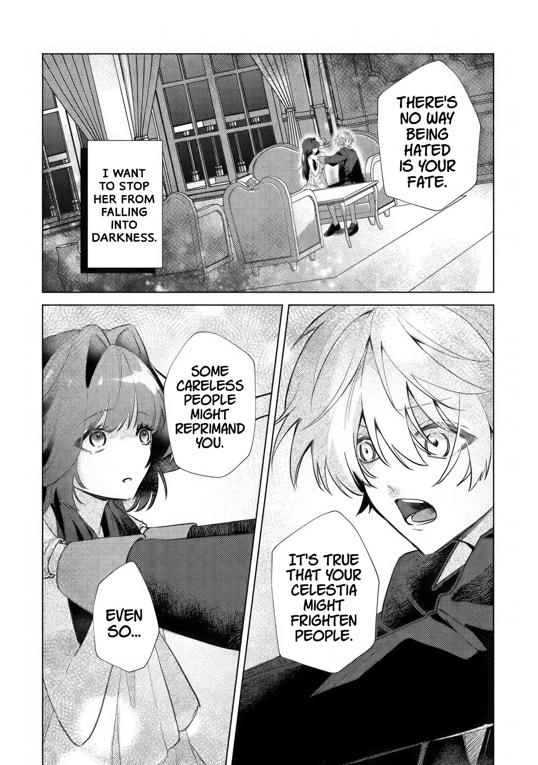 I Was Reincarnated as a Childhood Friend of the Last Boss Who Has Fallen Into the Darkness Chapter 6 page 19 - Chapter 6: The Final Boss's Childhood Friend
