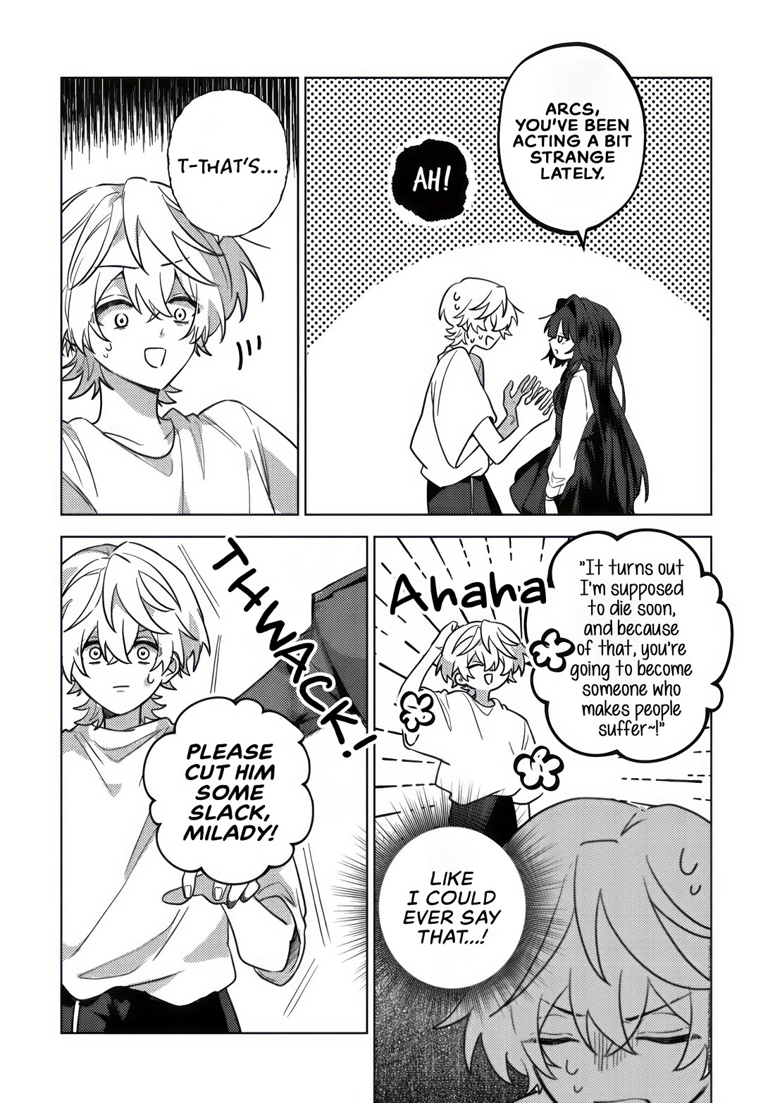 I Was Reincarnated as a Childhood Friend of the Last Boss Who Has Fallen Into the Darkness Chapter 7 page 11 - Chapter 7: The Final Boss's Trial