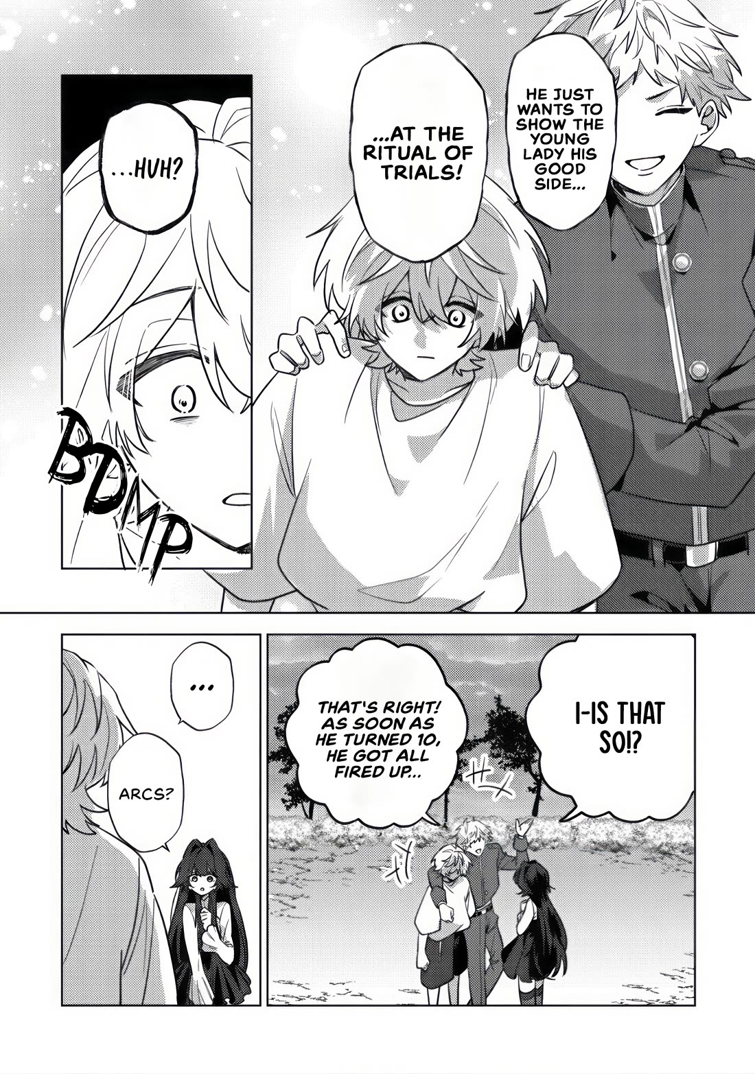 I Was Reincarnated as a Childhood Friend of the Last Boss Who Has Fallen Into the Darkness Chapter 7 page 12 - Chapter 7: The Final Boss's Trial