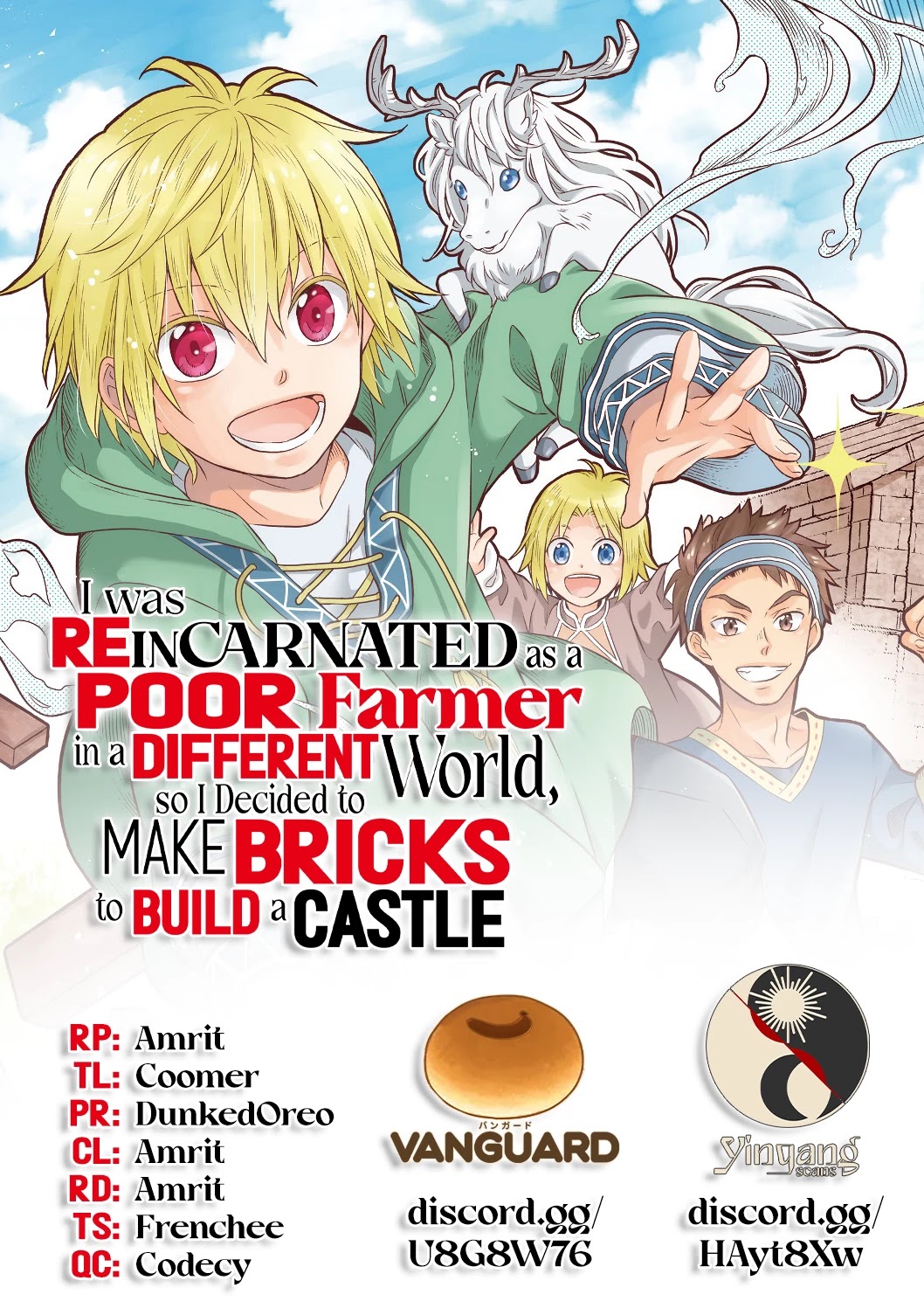 I  Was Reincarnated as a Poor Farmer in a Different World, so I Decided to Make Bricks to Build a Castle Chapter 1 page 1 - Chapter 1
