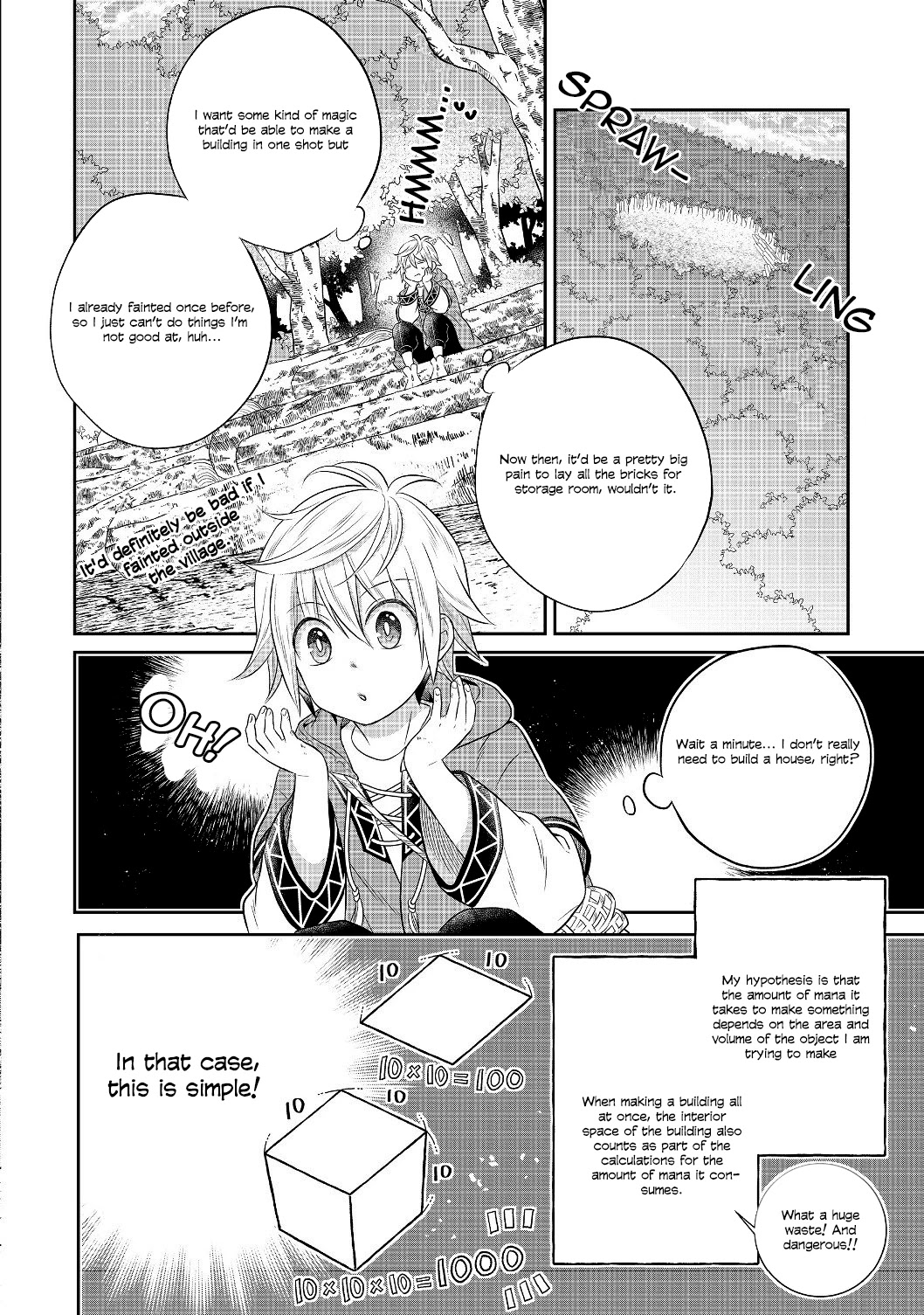 I  Was Reincarnated as a Poor Farmer in a Different World, so I Decided to Make Bricks to Build a Castle Chapter 3.2 page 5 - Chapter 3.2