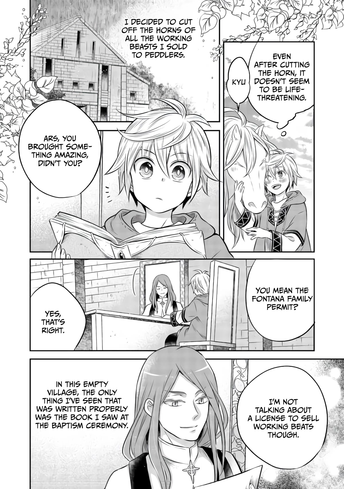 I  Was Reincarnated as a Poor Farmer in a Different World, so I Decided to Make Bricks to Build a Castle Chapter 7.1 page 9 - Chapter 7.1