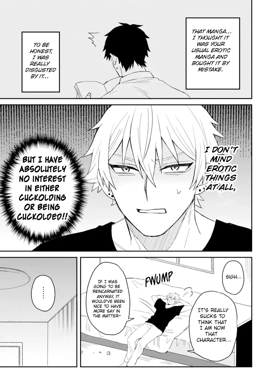 I Was Reincarnated As The Scumbag From a Netorare Manga, But The Heroine is Coming On To Me Chapter 1 page 14 - Chapter 1: Awakened Memories [UNCENSORED]