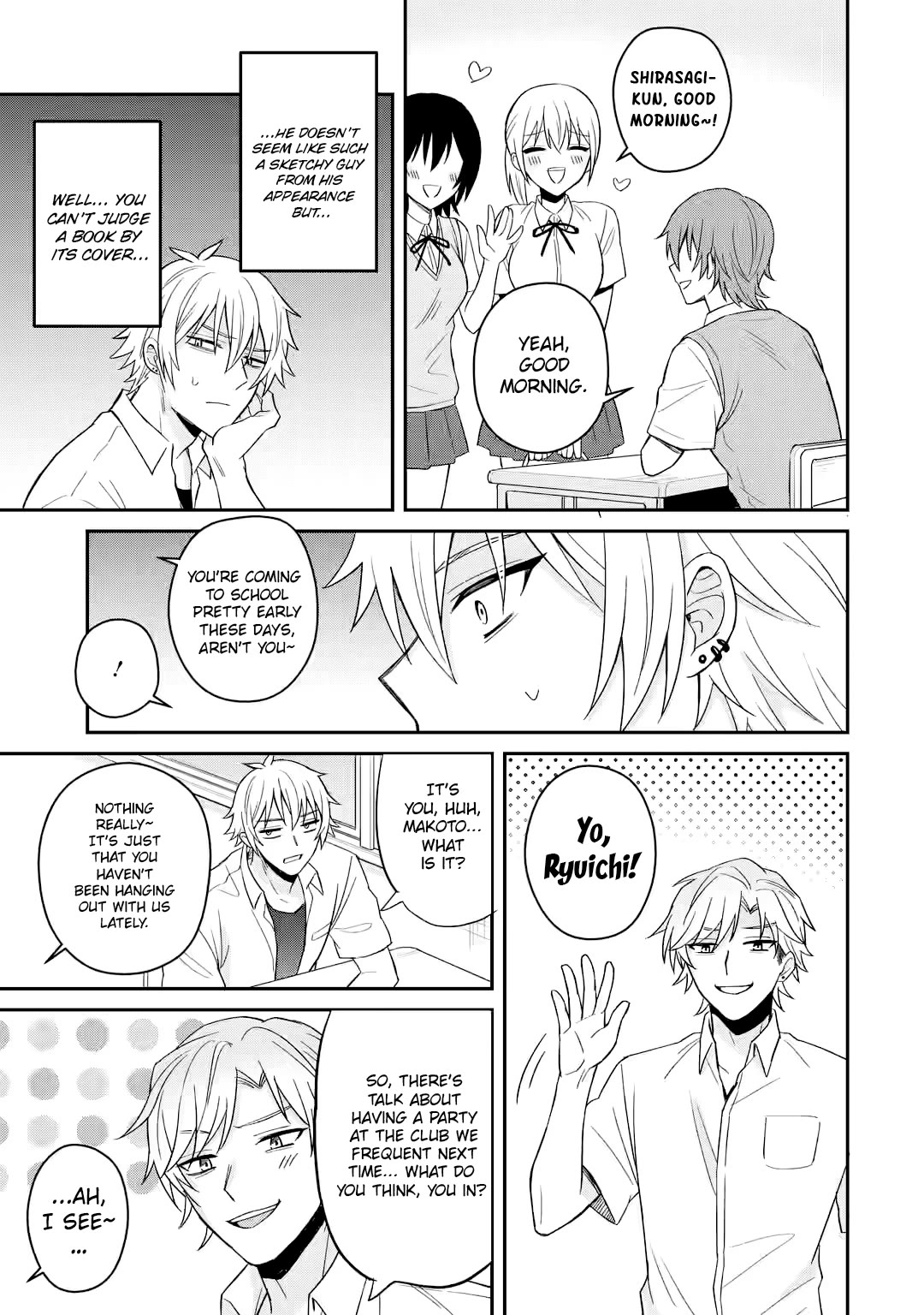 I Was Reincarnated As The Scumbag From a Netorare Manga, But The Heroine is Coming On To Me Chapter 11 page 9 - Chapter 11: Can it Ignite a New Spark?