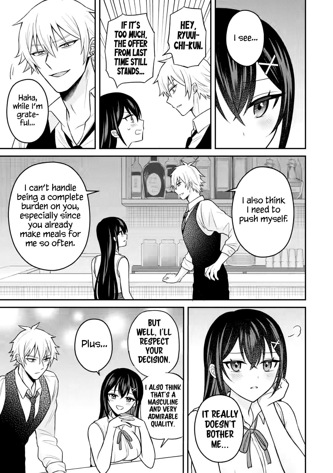 I Was Reincarnated As The Scumbag From a Netorare Manga, But The Heroine is Coming On To Me Chapter 16 page 14 - Chapter 16: Because I'm a bad girl, she said while smiling
