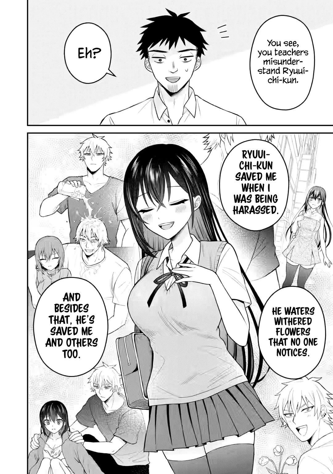 I Was Reincarnated As The Scumbag From a Netorare Manga, But The Heroine is Coming On To Me Chapter 16 page 27 - Chapter 16: Because I'm a bad girl, she said while smiling
