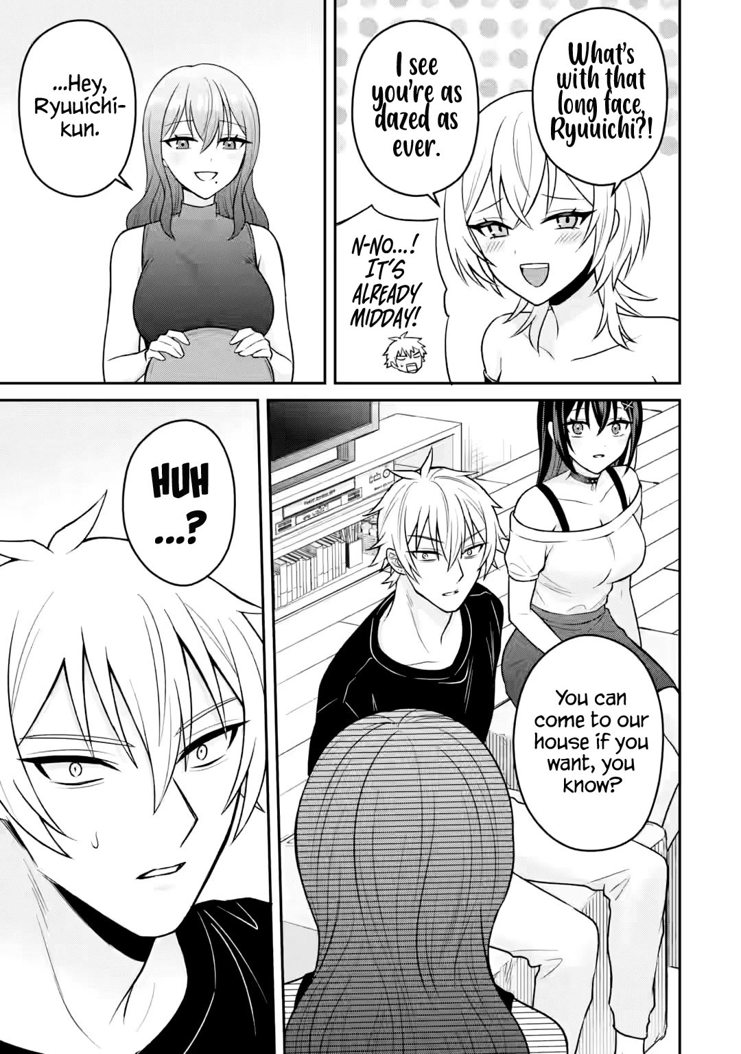 I Was Reincarnated As The Scumbag From a Netorare Manga, But The Heroine is Coming On To Me Chapter 16 page 8 - Chapter 16: Because I'm a bad girl, she said while smiling