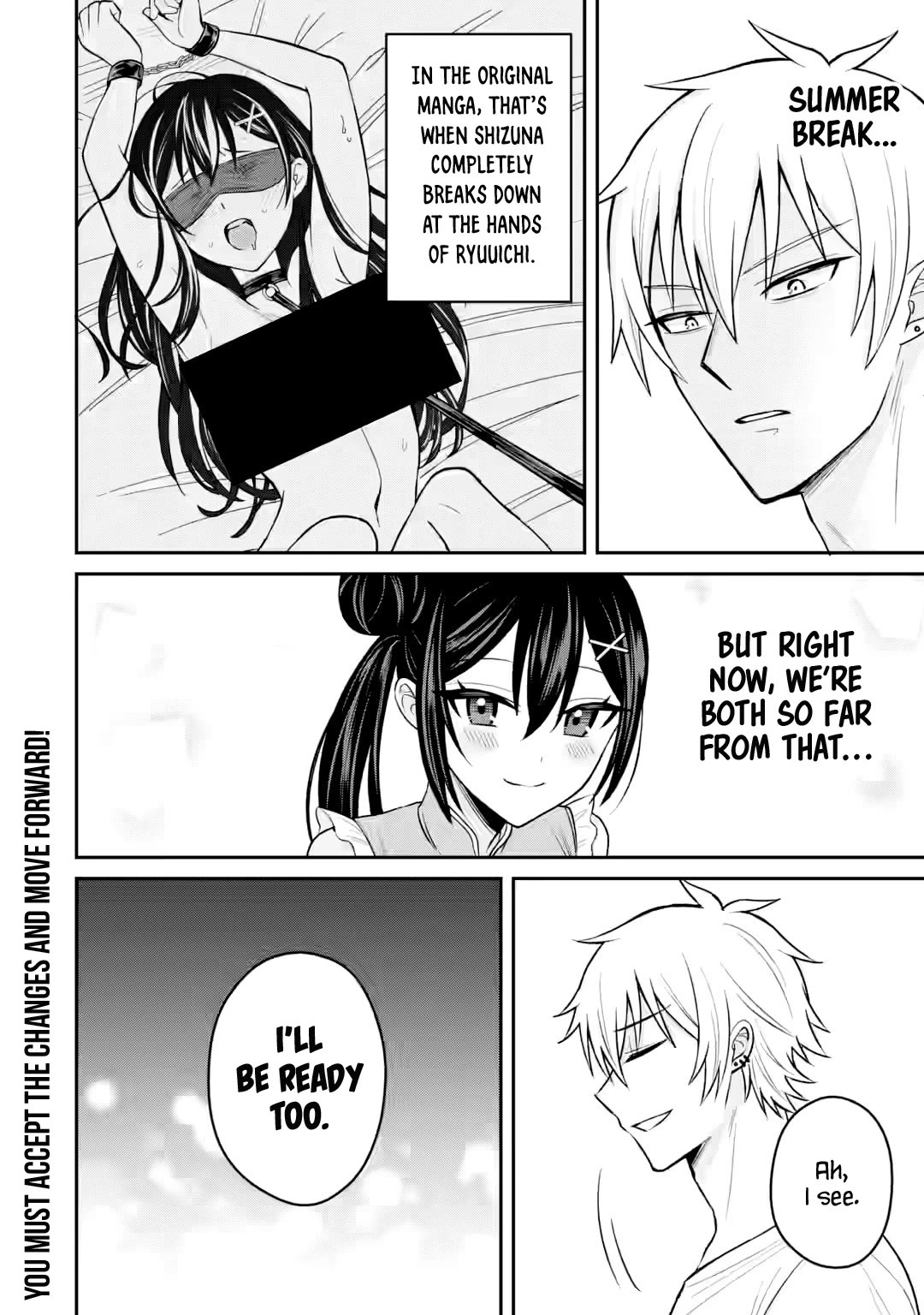 I Was Reincarnated As The Scumbag From a Netorare Manga, But The Heroine is Coming On To Me Chapter 17 page 33 - Chapter 17: Even now, I don't think that's it