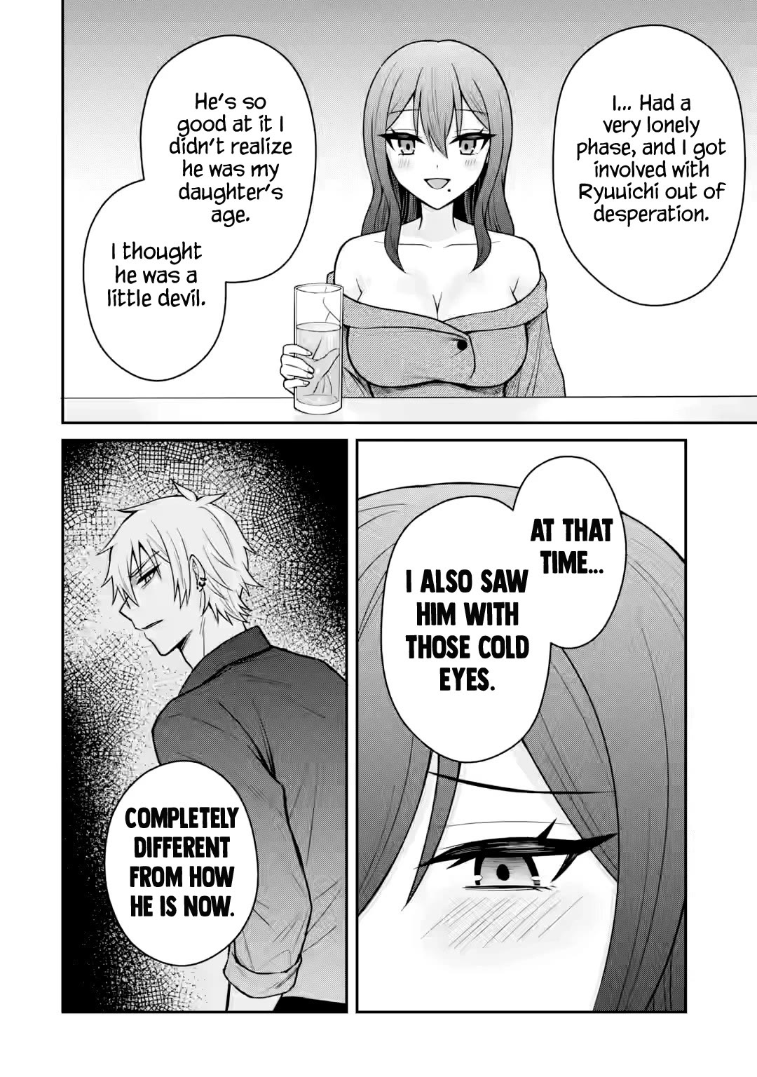 I Was Reincarnated As The Scumbag From a Netorare Manga, But The Heroine is Coming On To Me Chapter 18 page 20 - Chapter 18: To Chisa, Ryuuichi is...