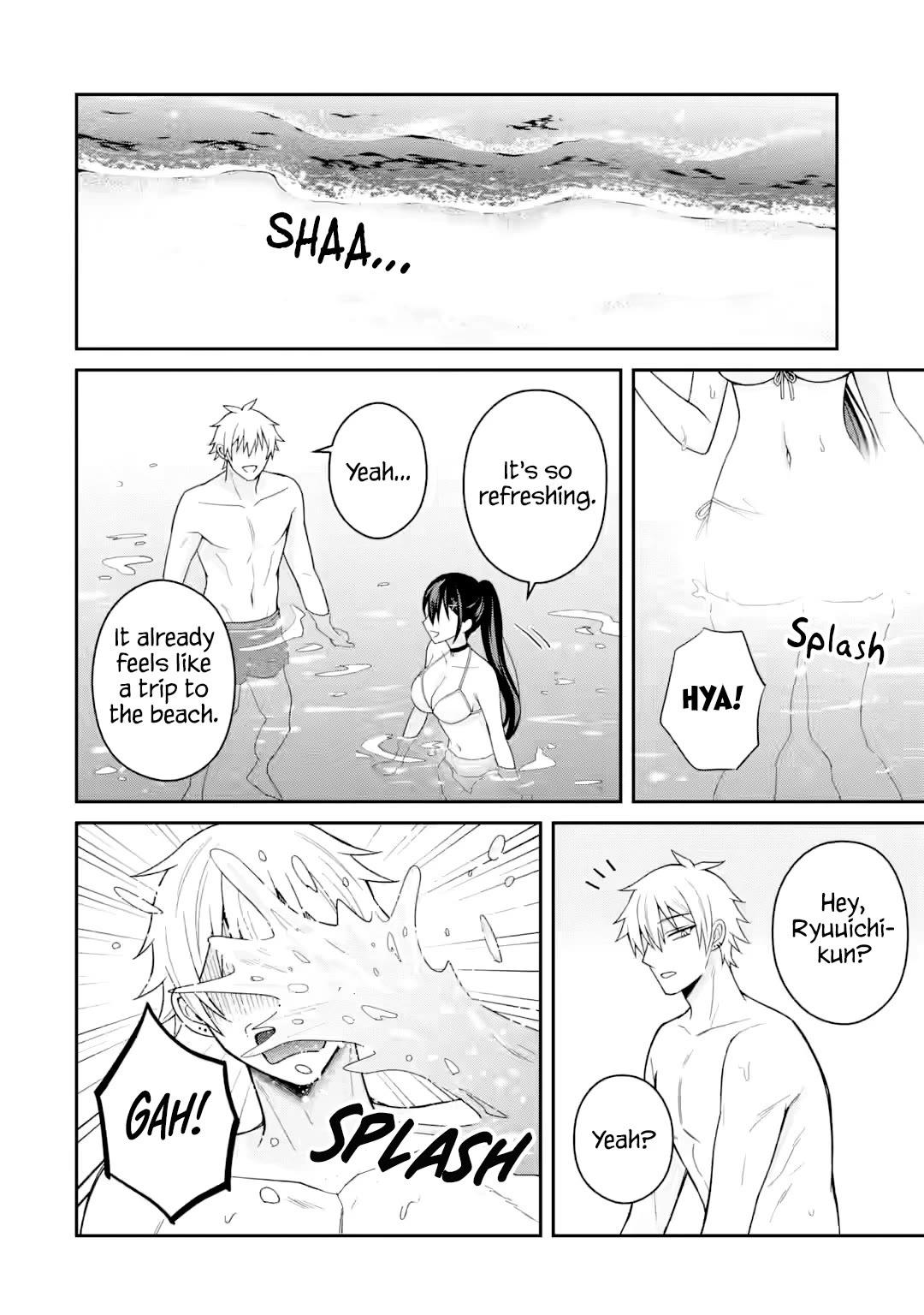 I Was Reincarnated As The Scumbag From a Netorare Manga, But The Heroine is Coming On To Me Chapter 23 page 22 - Chapter 23: Just as I expected, those muscles captivate me