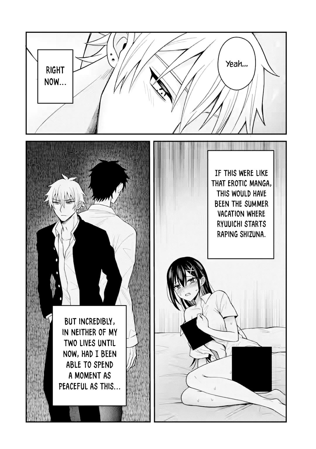 I Was Reincarnated As The Scumbag From a Netorare Manga, But The Heroine is Coming On To Me Chapter 23 page 30 - Chapter 23: Just as I expected, those muscles captivate me