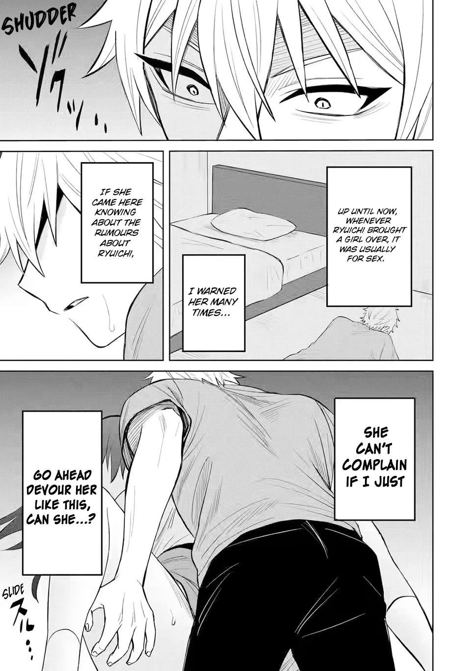 I Was Reincarnated As The Scumbag From a Netorare Manga, But The Heroine is Coming On To Me Chapter 3 page 15 - Chapter 3: Nikujaga is Delicious! [UNCENSORED]