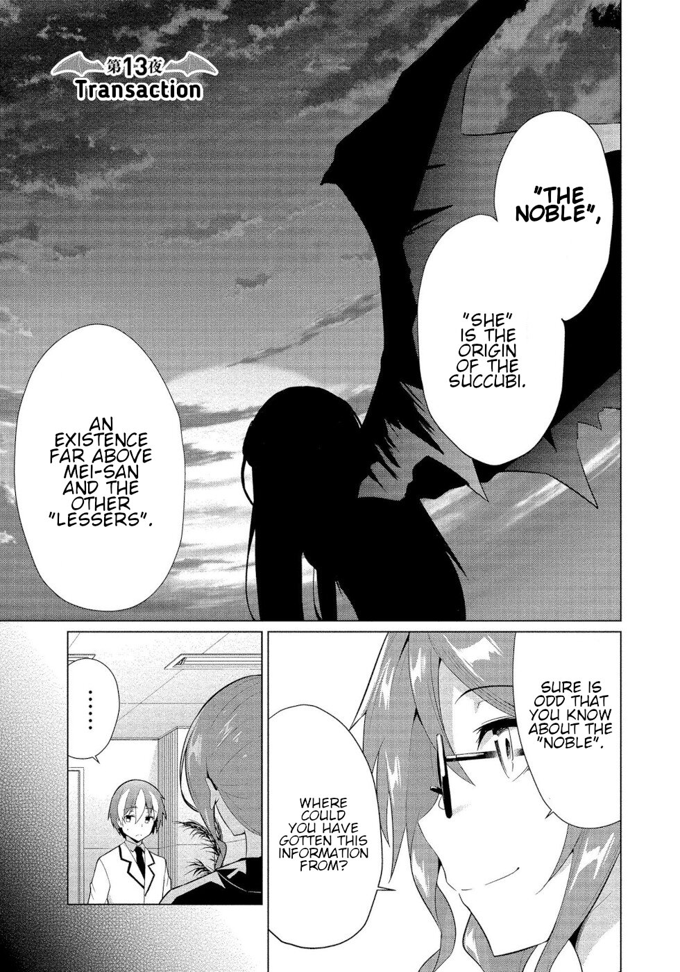 I Was Rejected By The Succubus President Chapter 13 page 1 - Chapter 13: Transaction