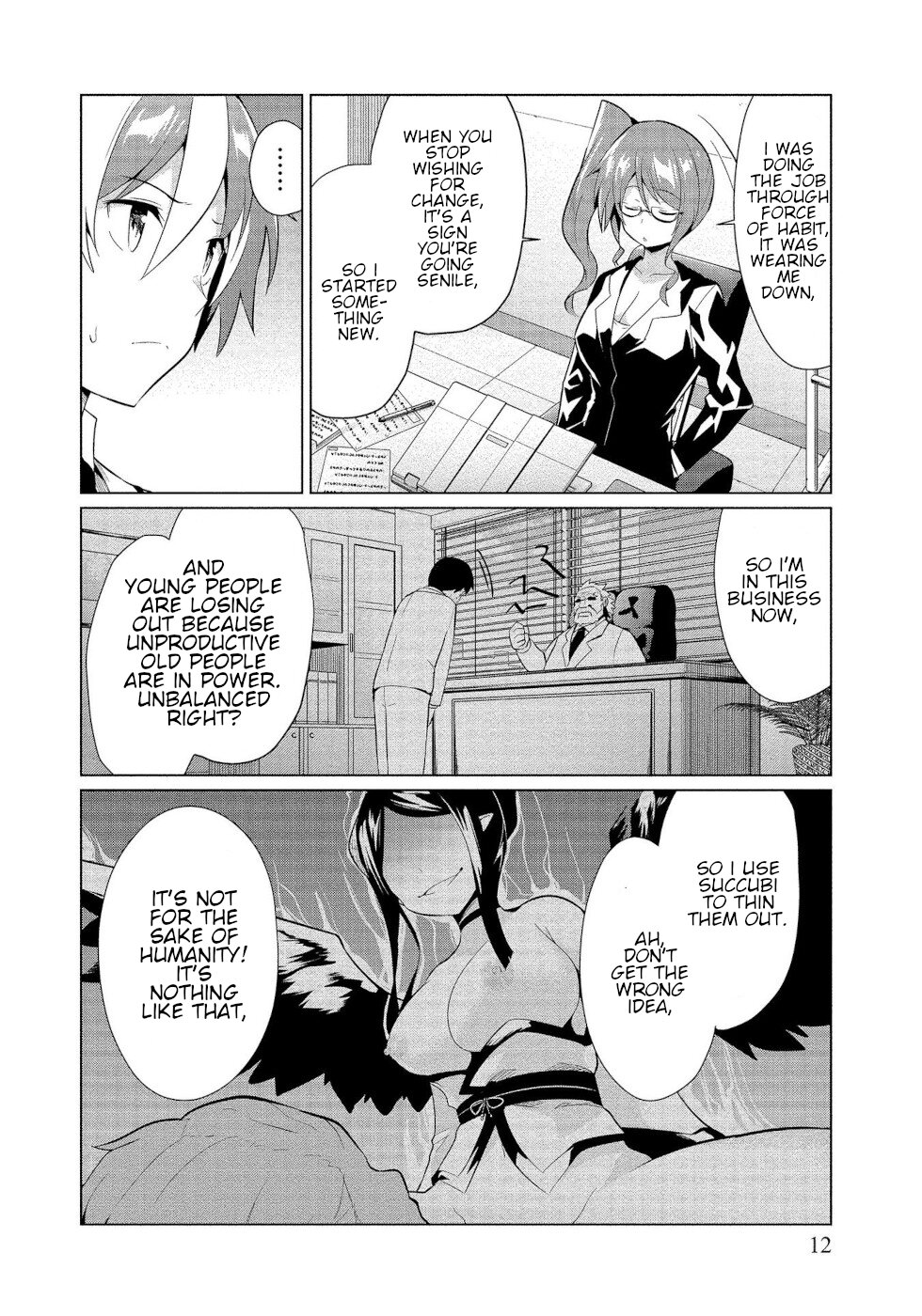 I Was Rejected By The Succubus President Chapter 13 page 8 - Chapter 13: Transaction