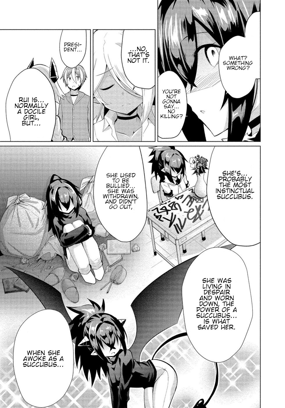 I Was Rejected By The Succubus President Chapter 14 page 9 - Chapter 14: To The Depths