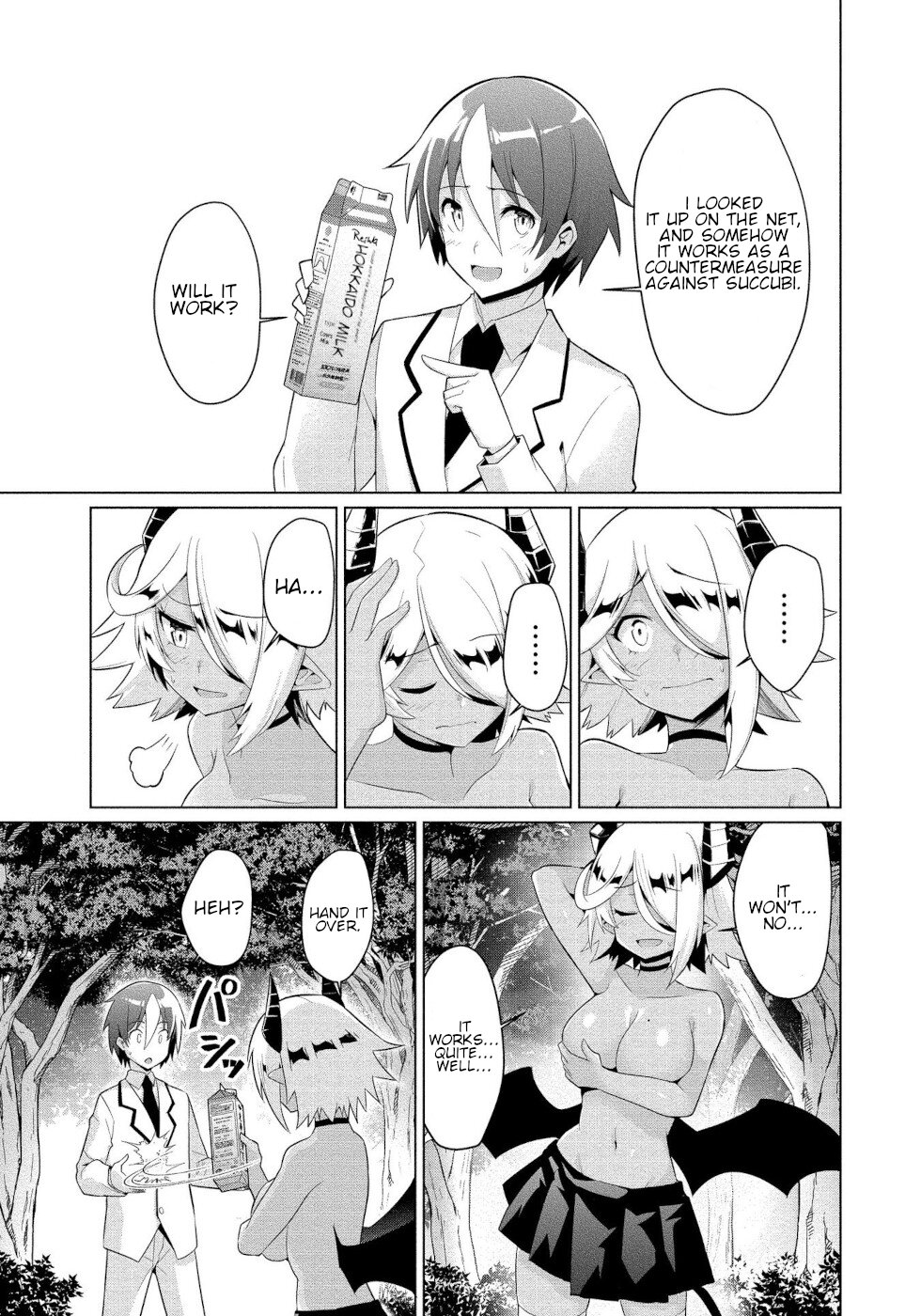 I Was Rejected By The Succubus President Chapter 3 page 17 - Chapter 3: Watching Her Work