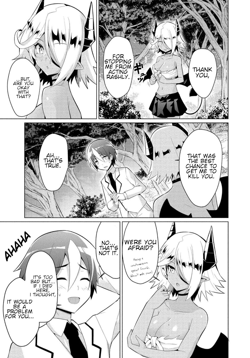 I Was Rejected By The Succubus President Chapter 3 page 19 - Chapter 3: Watching Her Work