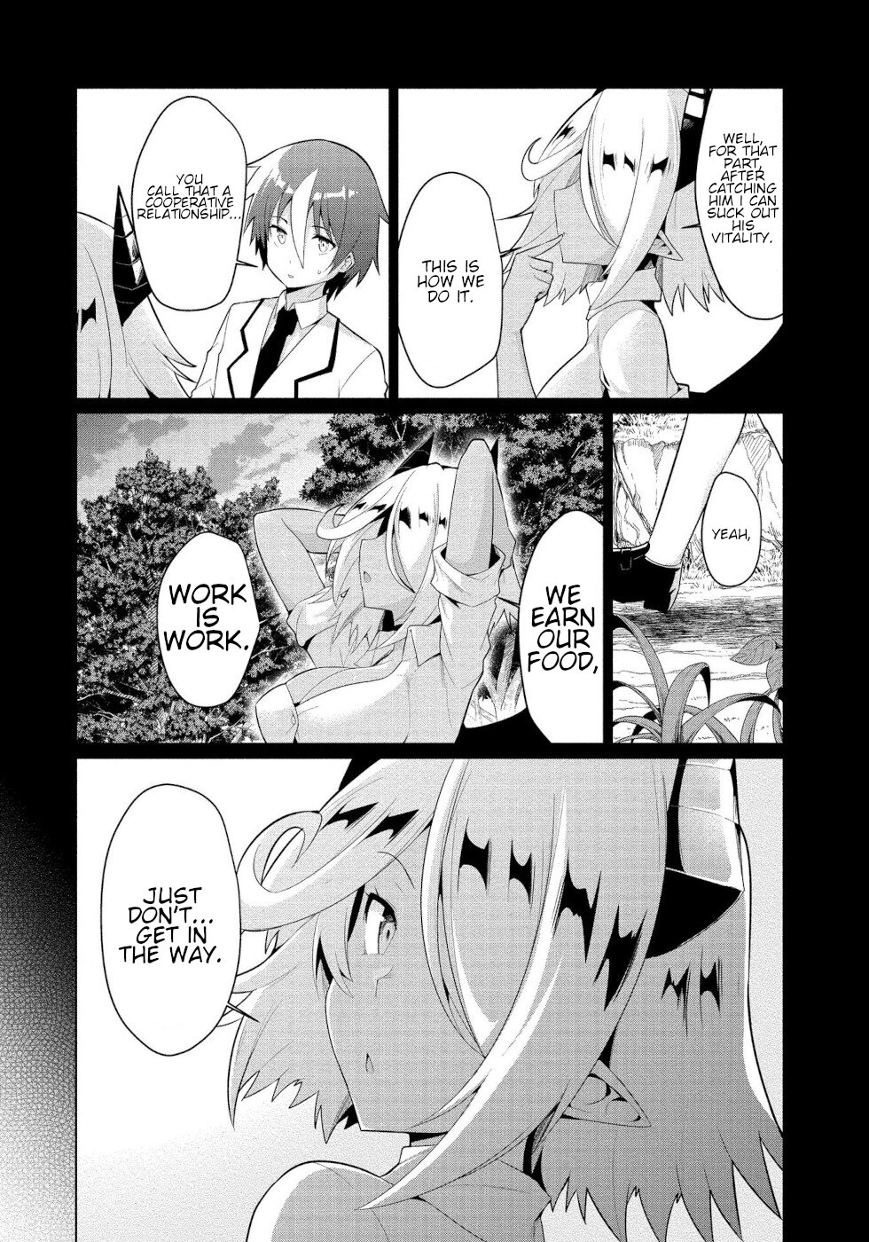 I Was Rejected By The Succubus President Chapter 3 page 4 - Chapter 3: Watching Her Work