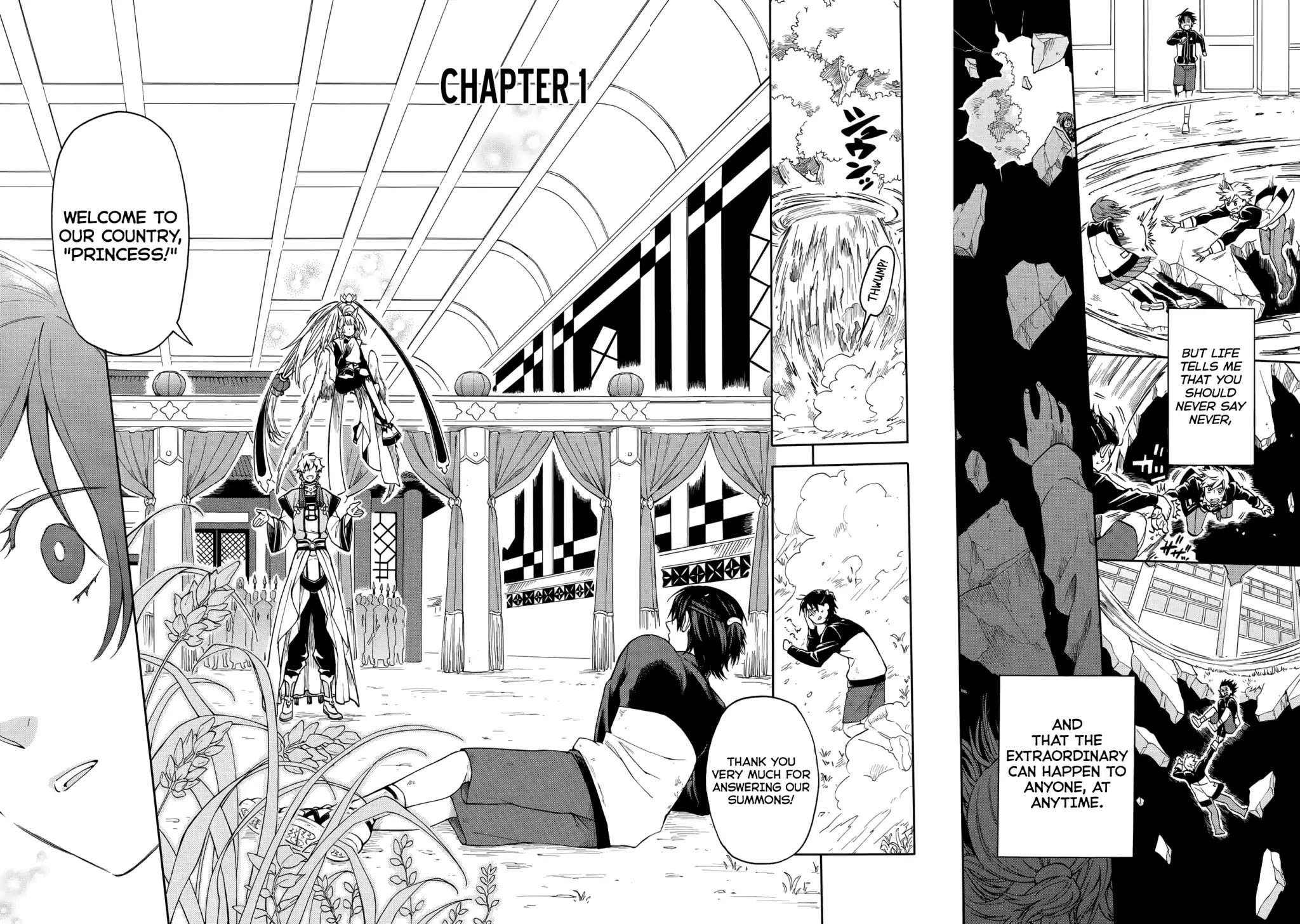 I was Summoned by Mistake, but I'm the Heroine Chapter 1 page 6 - Chapter 1