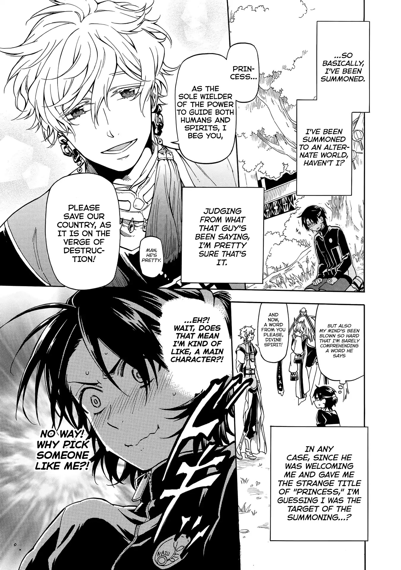 I was Summoned by Mistake, but I'm the Heroine Chapter 1 page 8 - Chapter 1