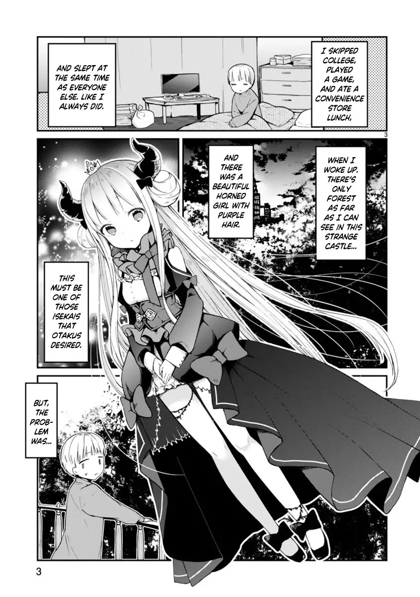I Was Summoned by the Demon Lord, but I Can't Understand Her Language Chapter 1 page 5 - Chapter 1: I Can't Understand Her Language