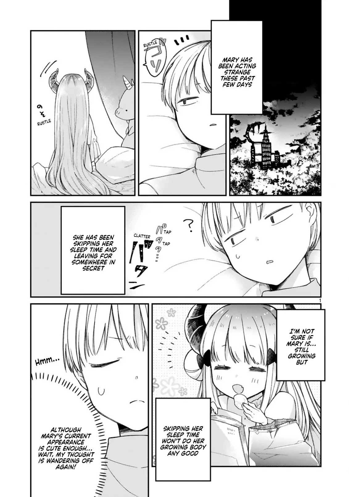 I Was Summoned by the Demon Lord, but I Can't Understand Her Language Chapter 11 page 1 - Chapter 11: She's Hiding Something From Me