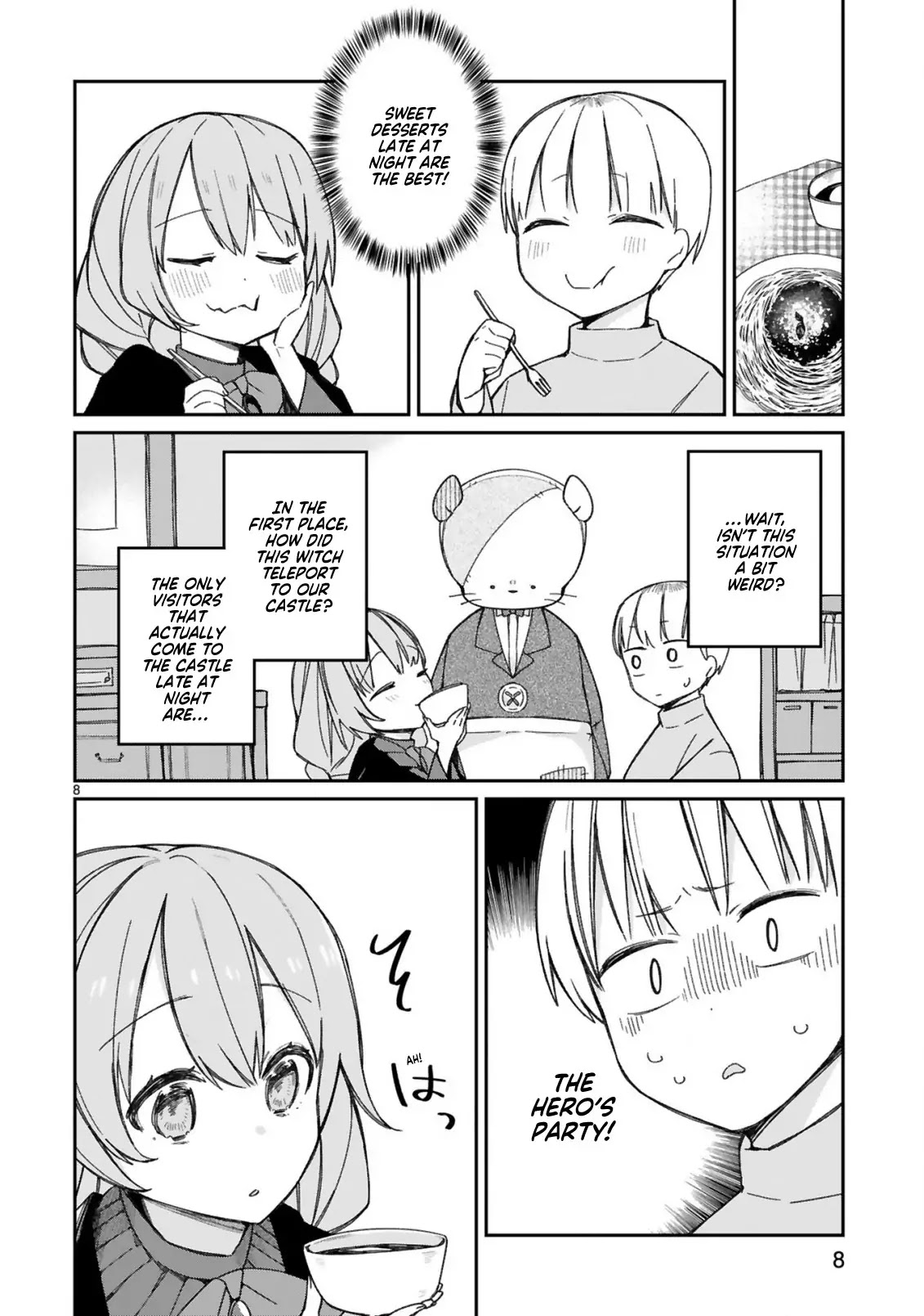 I Was Summoned by the Demon Lord, but I Can't Understand Her Language Chapter 12 page 10 - Chapter 12: A Sudden Visit at Late Night? (1)