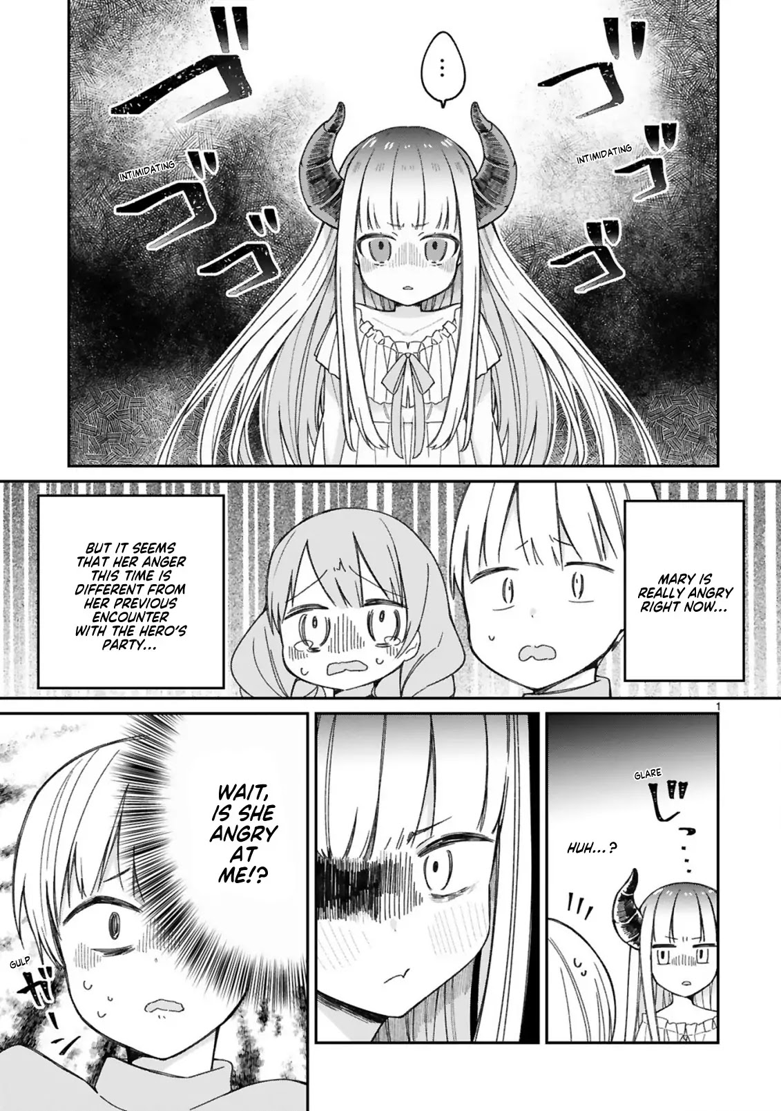 I Was Summoned by the Demon Lord, but I Can't Understand Her Language Chapter 13 page 1 - Chapter 13: A Sudden Visit at Late Night? (2)