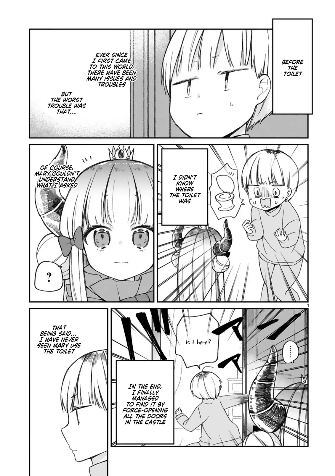 I Was Summoned by the Demon Lord, but I Can't Understand Her Language Chapter 15.1 page 1 - Chapter 15.1: Mary's Doesn't Need It?