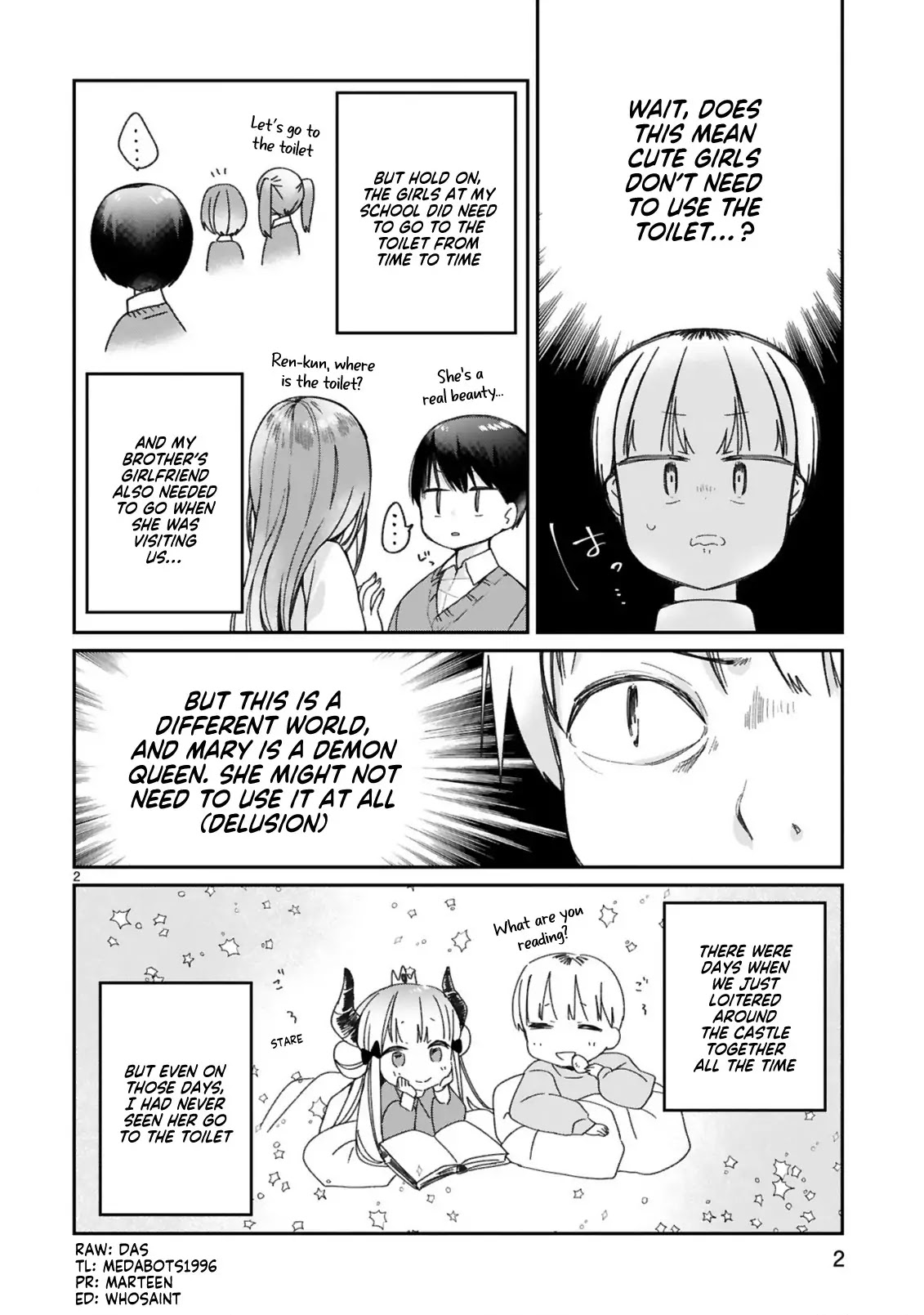 I Was Summoned by the Demon Lord, but I Can't Understand Her Language Chapter 15.1 page 4 - Chapter 15.1: Mary's Doesn't Need It?