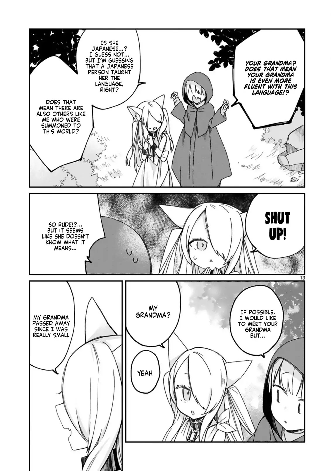 I Was Summoned by the Demon Lord, but I Can't Understand Her Language Chapter 16.5 page 3 - Chapter 16.5: I Could Understand Her Words (2)