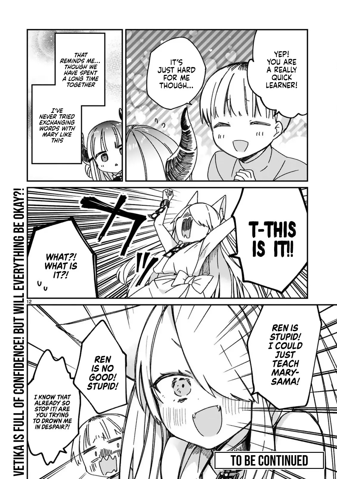 I Was Summoned by the Demon Lord, but I Can't Understand Her Language Chapter 18 page 14 - Chapter 18: Could She Do It?