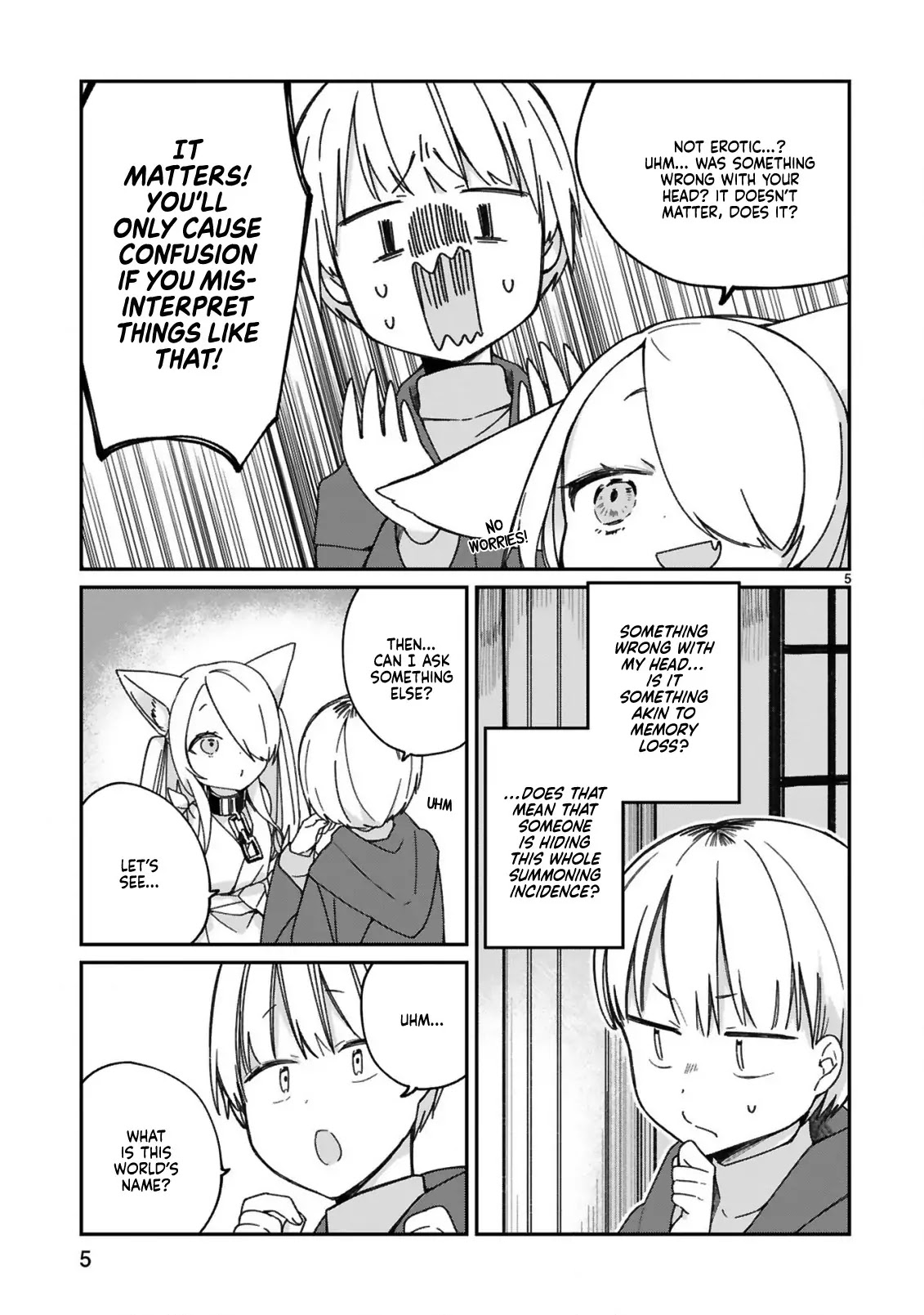 I Was Summoned by the Demon Lord, but I Can't Understand Her Language Chapter 18 page 7 - Chapter 18: Could She Do It?