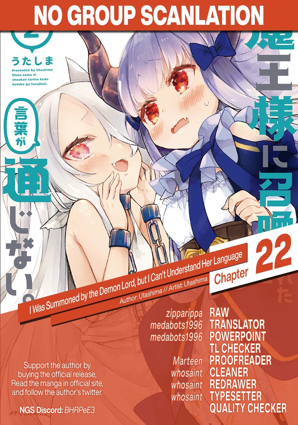 I Was Summoned by the Demon Lord, but I Can't Understand Her Language Chapter 22 page 22 - Chapter 22