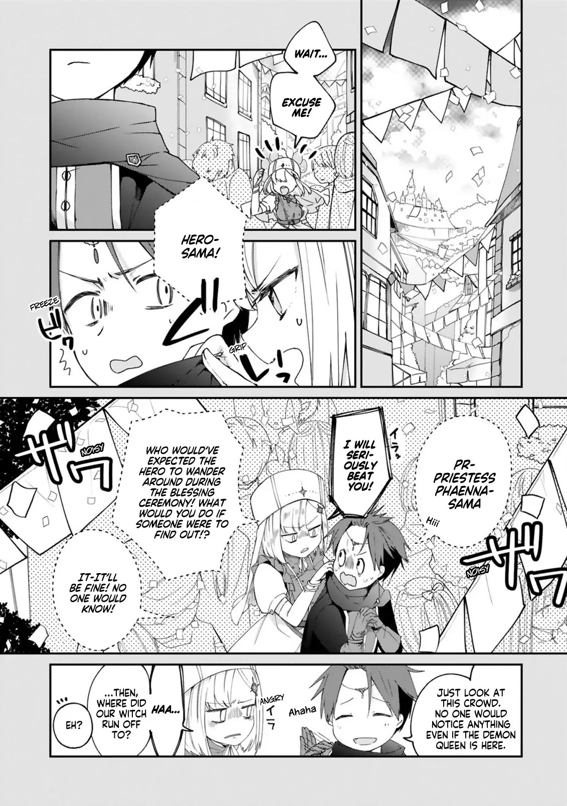 I Was Summoned by the Demon Lord, but I Can't Understand Her Language Chapter 6 page 1 - Chapter 6: I got lost