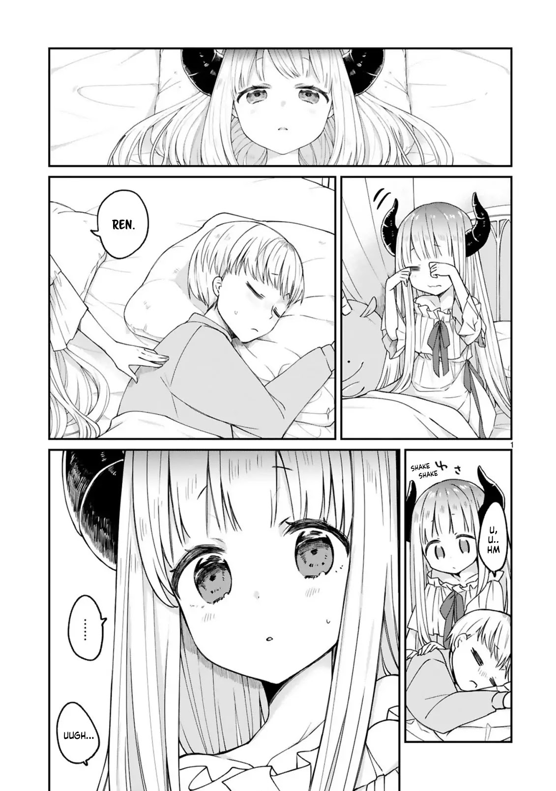 I Was Summoned by the Demon Lord, but I Can't Understand Her Language Chapter 8 page 1 - Chapter 8: I caught a cold... (1)