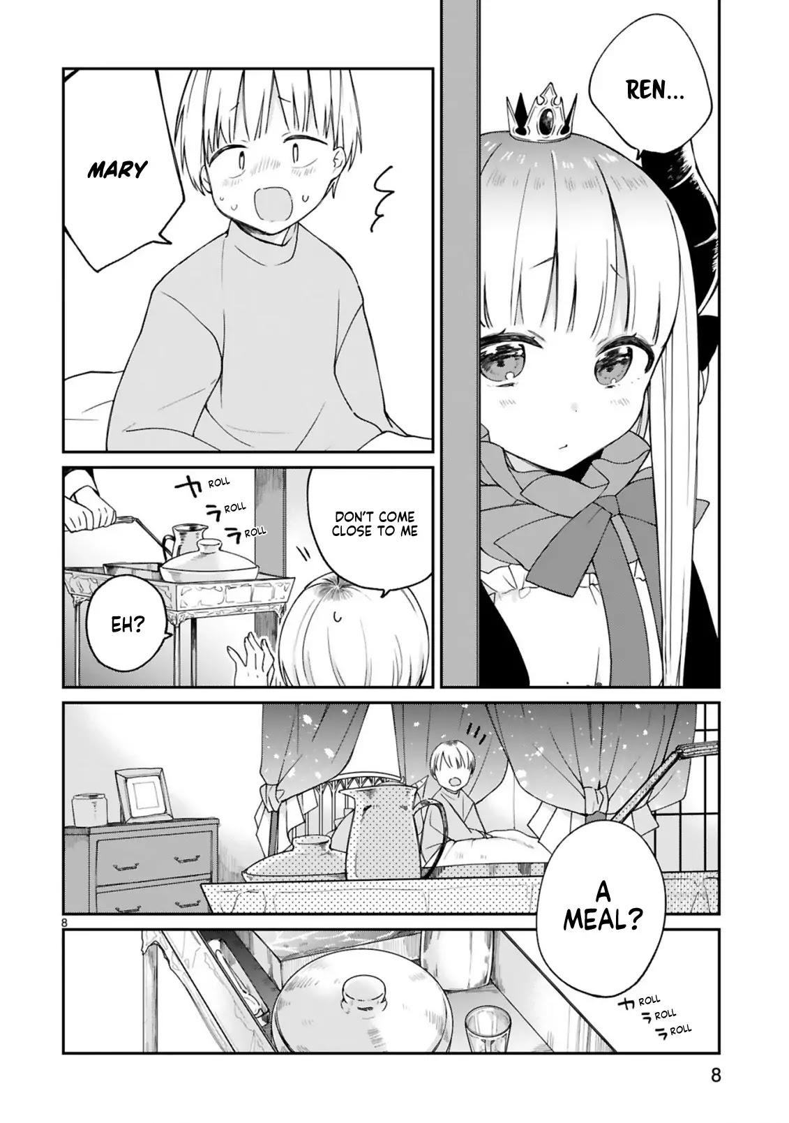 I Was Summoned by the Demon Lord, but I Can't Understand Her Language Chapter 8 page 10 - Chapter 8: I caught a cold... (1)