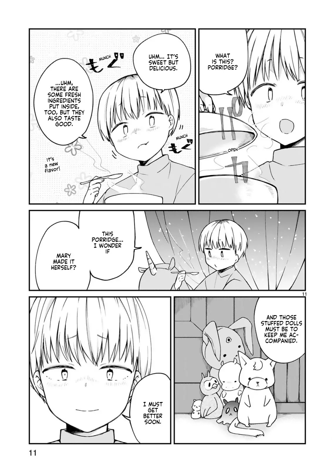 I Was Summoned by the Demon Lord, but I Can't Understand Her Language Chapter 8 page 13 - Chapter 8: I caught a cold... (1)