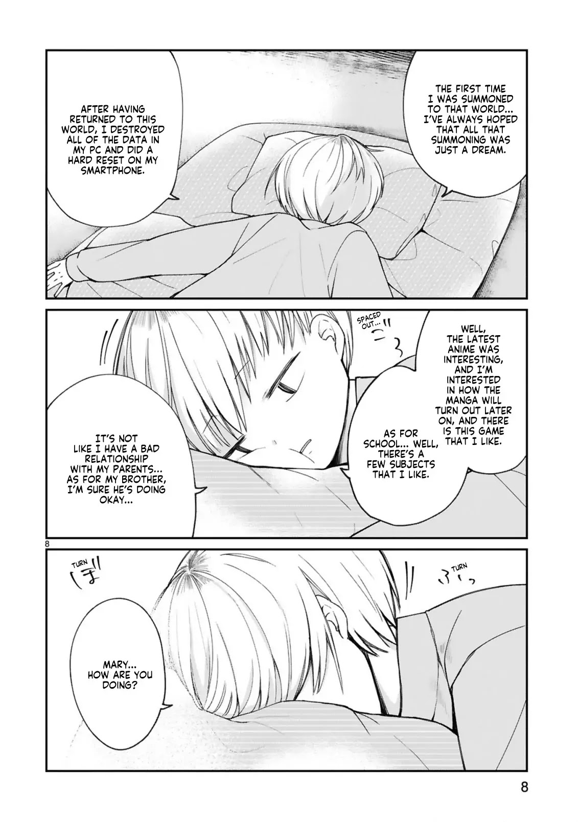 I Was Summoned by the Demon Lord, but I Can't Understand Her Language Chapter 9 page 10 - Chapter 9: I caught a cold... (2)