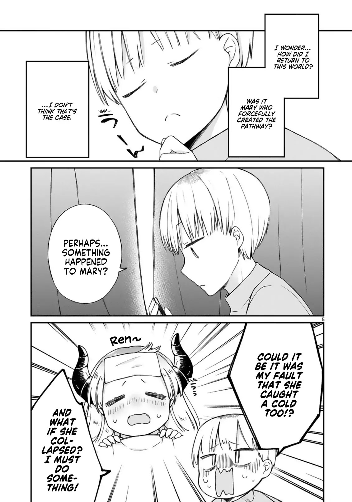 I Was Summoned by the Demon Lord, but I Can't Understand Her Language Chapter 9 page 7 - Chapter 9: I caught a cold... (2)