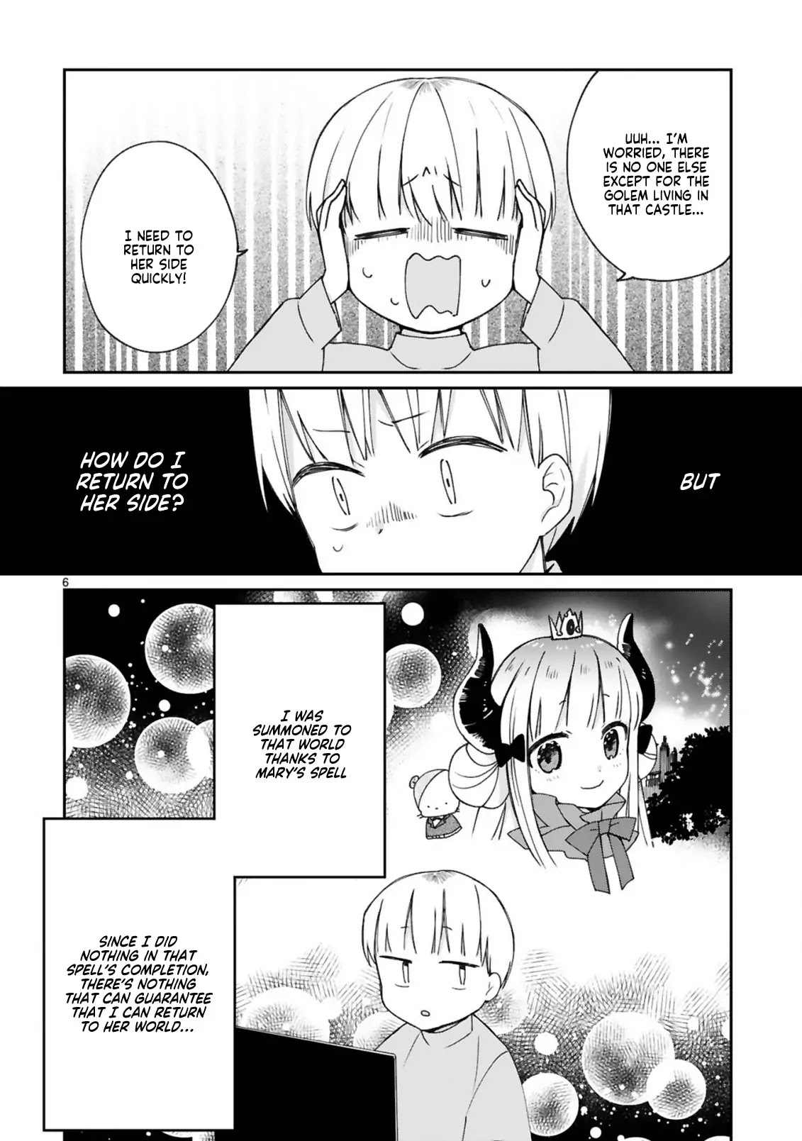 I Was Summoned by the Demon Lord, but I Can't Understand Her Language Chapter 9 page 8 - Chapter 9: I caught a cold... (2)