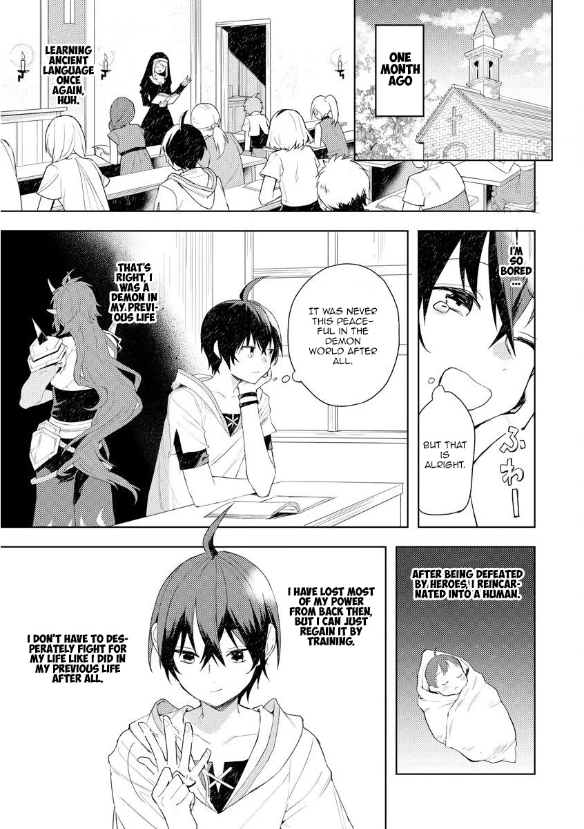 I Was the Weakest of the Four Heavenly Kings. Since I Have Reincarnated, I Want to Lead a Peaceful Life Chapter 1 page 6 - Chapter 1